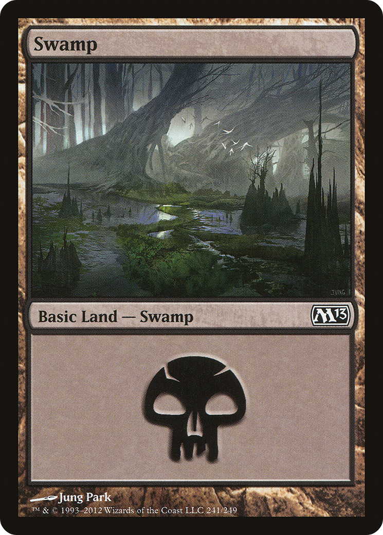 Swamp (M13-241) [Magic 2013] MTG Single Wizards of the Coast