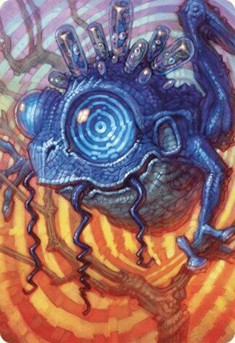 Psychic Frog Art Card [Art Series] Modern Horizons 3 MTG Single Magic: The Gathering