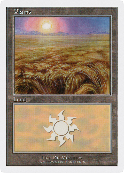 Plains (124) (BRB-) [Misc] Battle Royale Box Set MTG Single Wizards of the Coast
