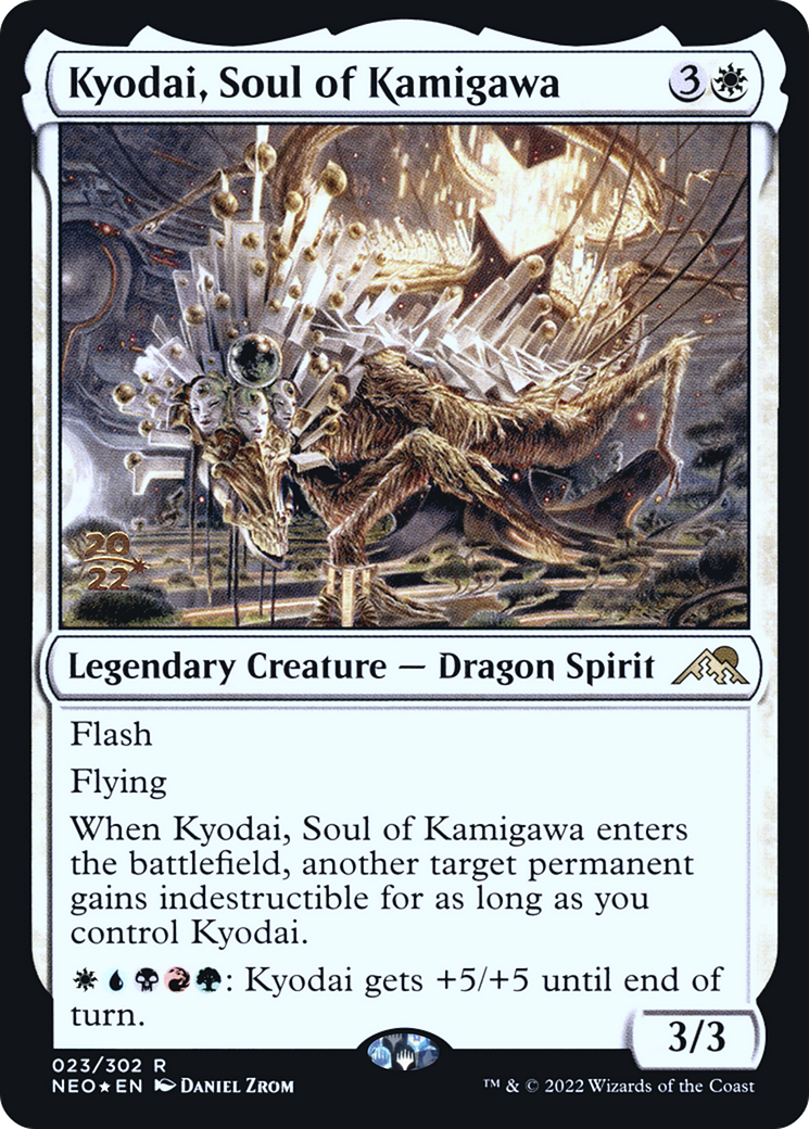 Kyodai, Soul of Kamigawa (PRE-023) [Kamigawa: Neon Dynasty Promos] Foil MTG Single Wizards of the Coast