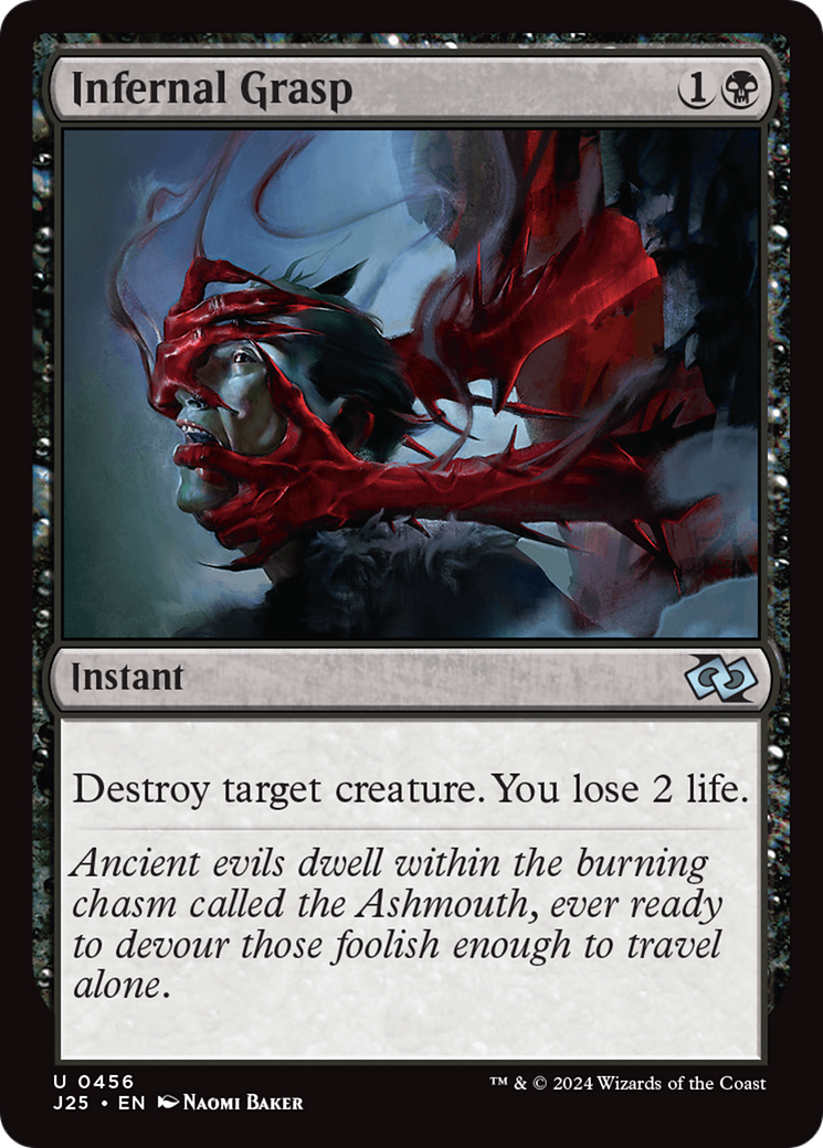 Infernal Grasp (J25-456) [Foundations Jumpstart] MTG Single Wizards of the Coast