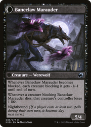 Baneblade Scoundrel (MID-085) [Innistrad: Midnight Hunt] Foil MTG Single Wizards of the Coast