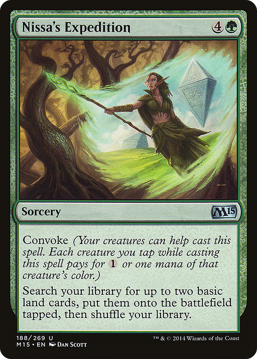 Nissa's Expedition (M15-188) [Magic 2015] Foil MTG Single Wizards of the Coast