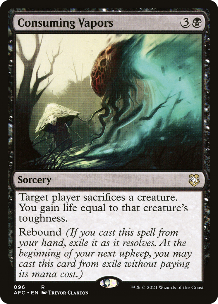 Consuming Vapors (AFC-096) [Forgotten Realms Commander] MTG Single Wizards of the Coast