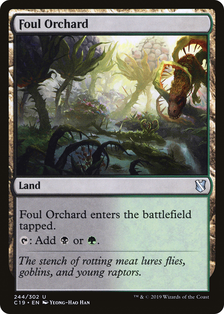 Foul Orchard (C19-244) [Commander 2019] MTG Single Wizards of the Coast
