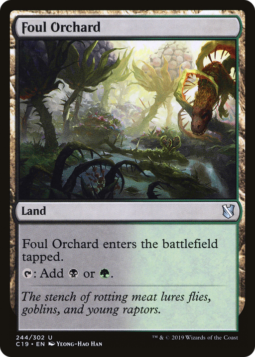 Foul Orchard (C19-244) [Commander 2019] MTG Single Wizards of the Coast