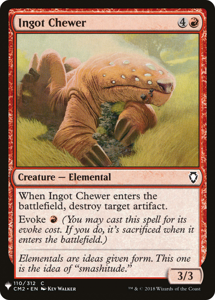 Ingot Chewer (LIST-CM2-110) [Mystery Booster] The List MTG Single Wizards of the Coast