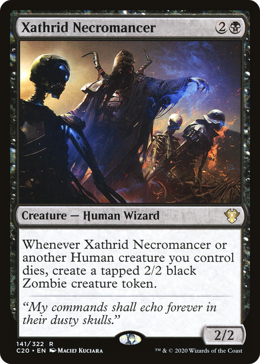 Xathrid Necromancer (C20-141) [Commander 2020] MTG Single Wizards of the Coast