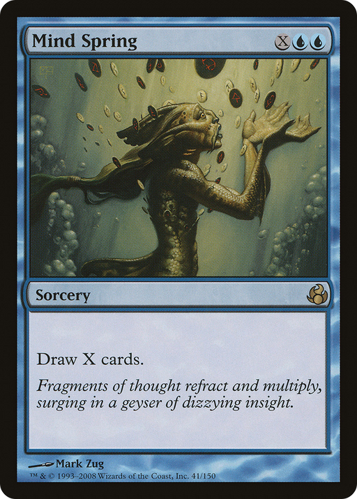 Mind Spring (MOR-041) [Morningtide] MTG Single Wizards of the Coast
