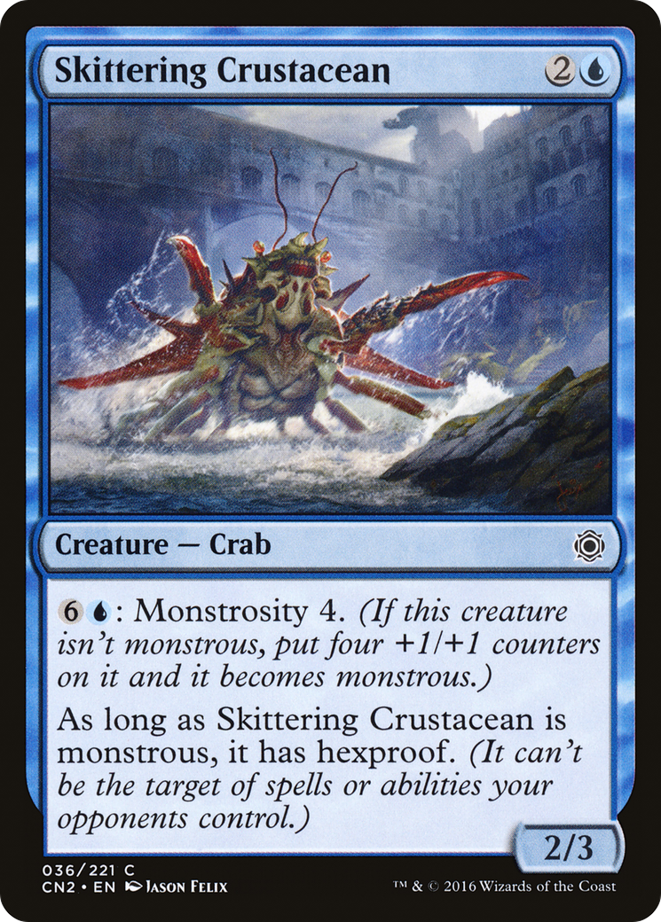 Skittering Crustacean (CN2-036) [Conspiracy: Take the Crown] MTG Single Wizards of the Coast