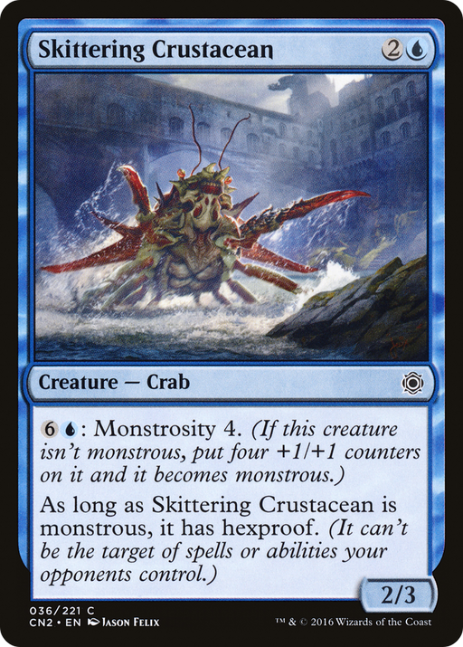Skittering Crustacean (CN2-036) [Conspiracy: Take the Crown] MTG Single Wizards of the Coast
