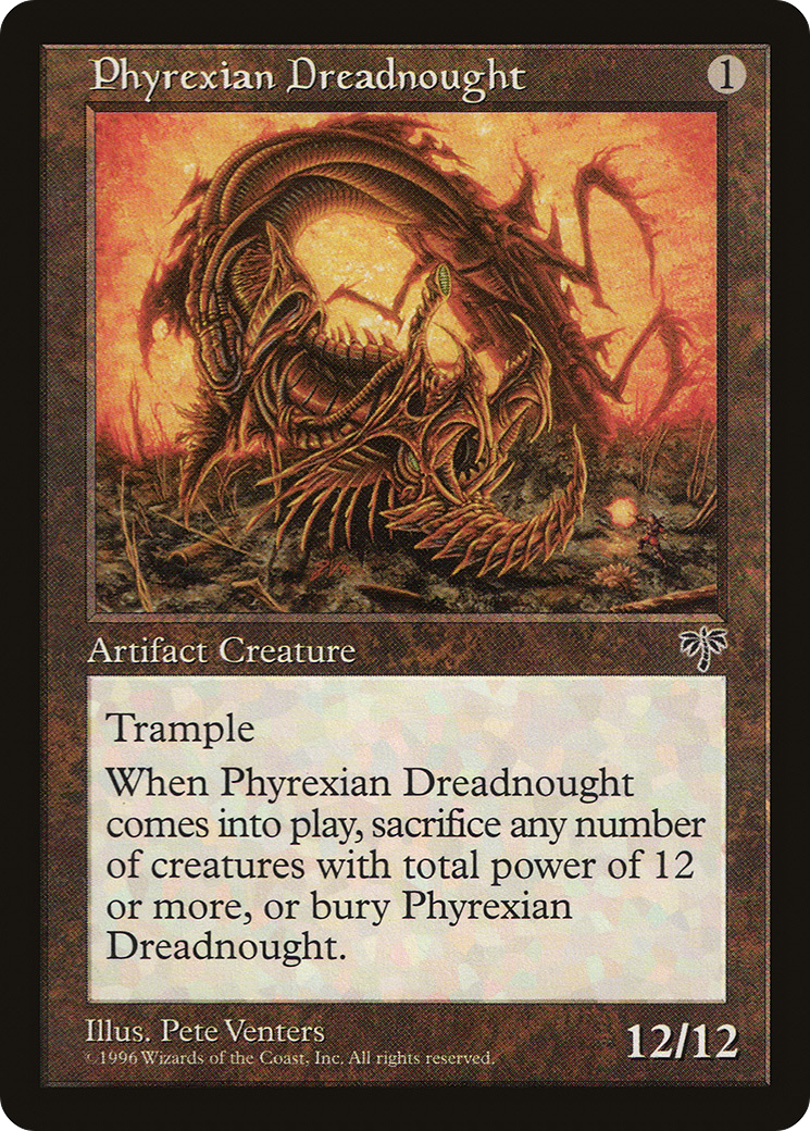 Phyrexian Dreadnought (MIR-315) [Mirage] MTG Single Wizards of the Coast