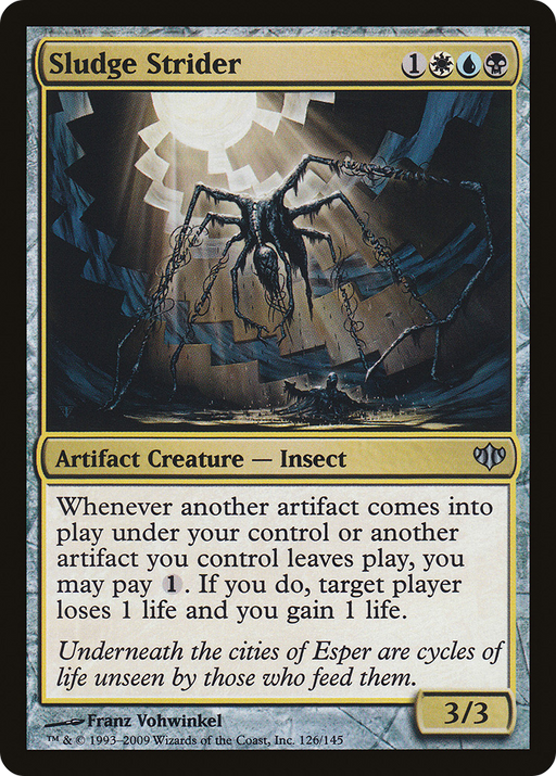Sludge Strider (CON-126) [Conflux] MTG Single Wizards of the Coast