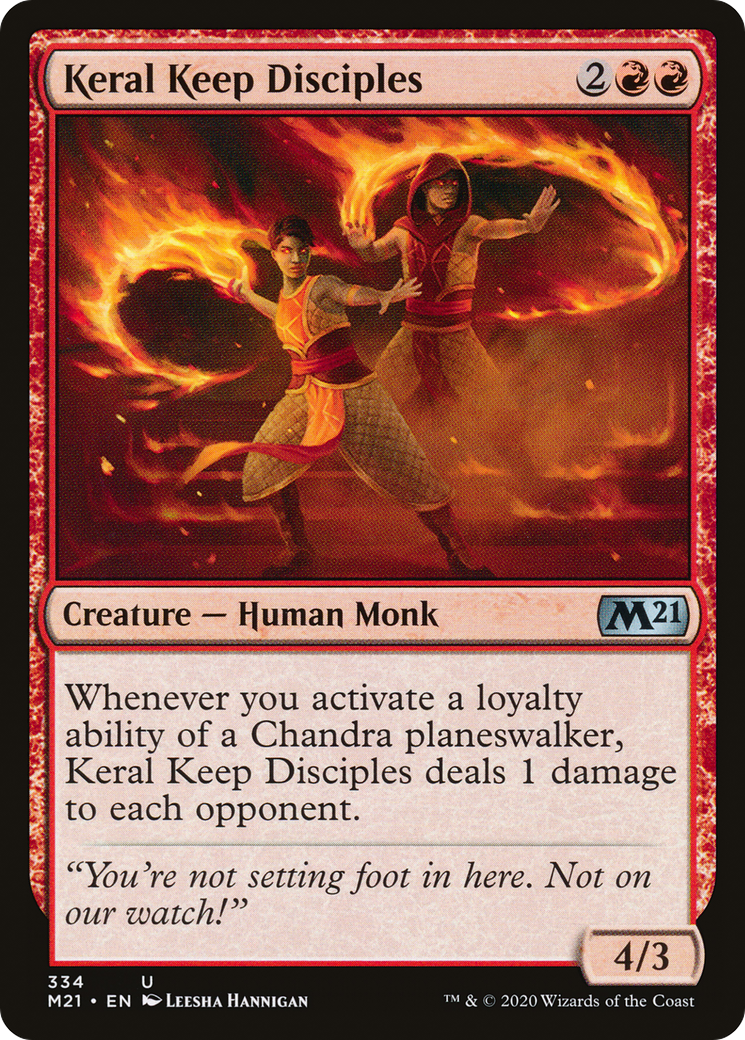 Keral Keep Disciples (M21-334) [Core Set 2021] MTG Single Wizards of the Coast