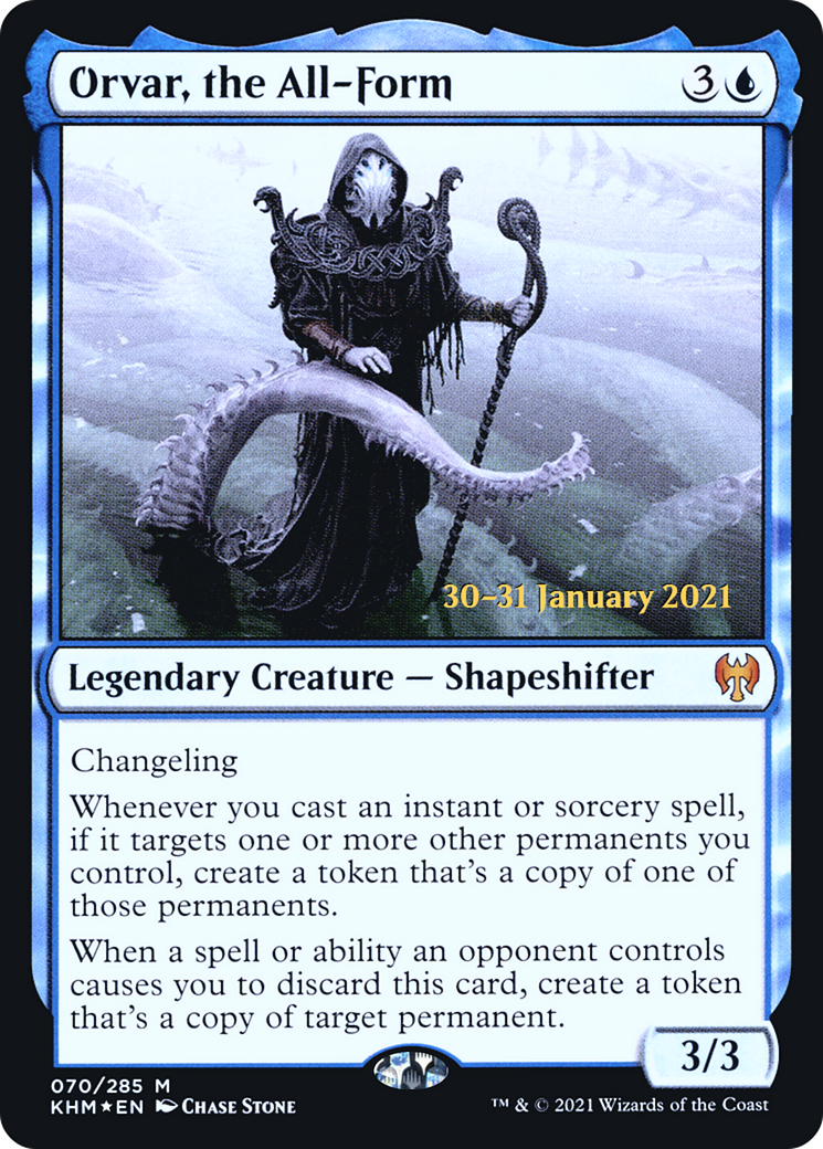 Orvar, the All-Form (PRE-070) [Kaldheim Promos] Foil MTG Single Wizards of the Coast