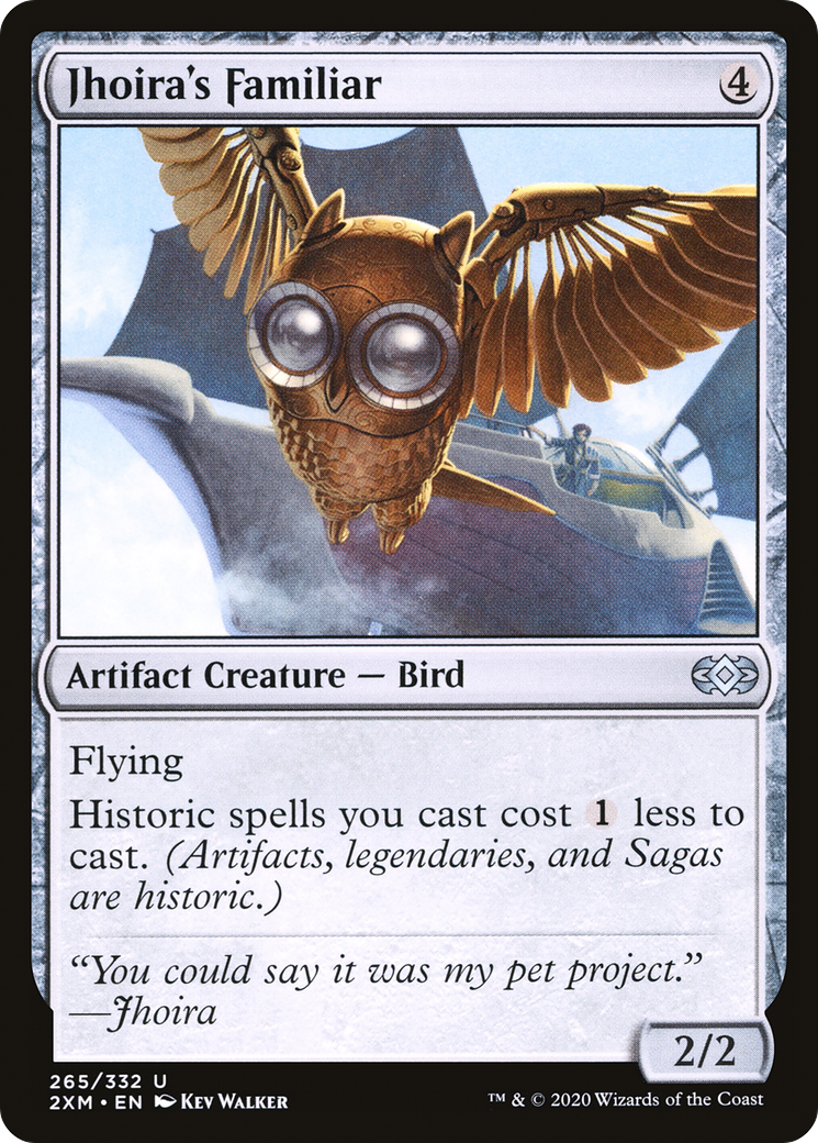 Jhoira's Familiar (2XM-265) [Double Masters] MTG Single Wizards of the Coast