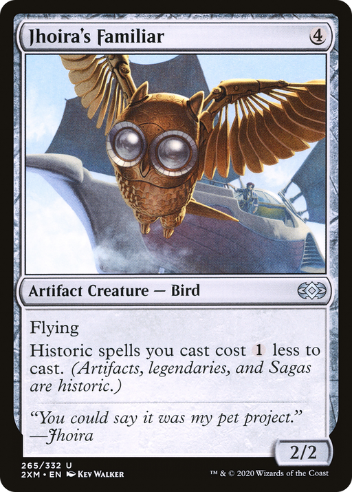 Jhoira's Familiar (2XM-265) [Double Masters] MTG Single Wizards of the Coast