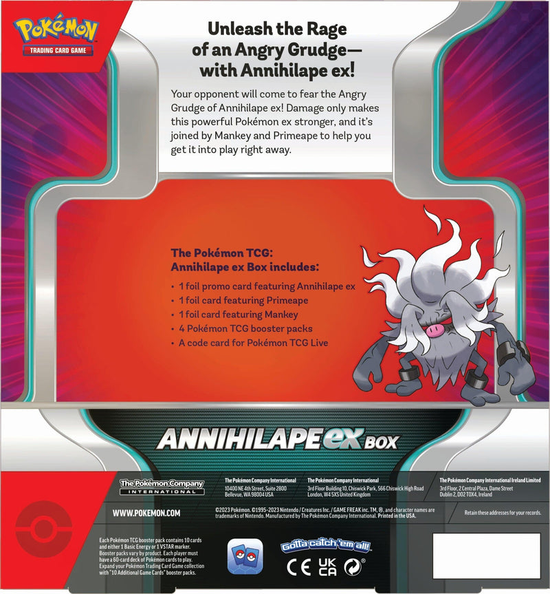 Pokémon Annihilape ex Box