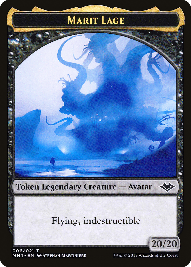 Marit Lage (TMH1-006) [Tokens] Modern Horizons Tokens Foil MTG Single Wizards of the Coast