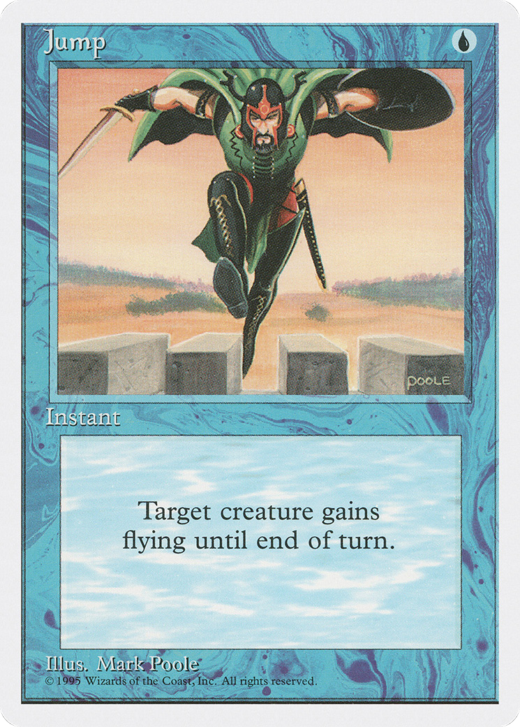 Jump (4ED-) [Fourth Edition] MTG Single Wizards of the Coast