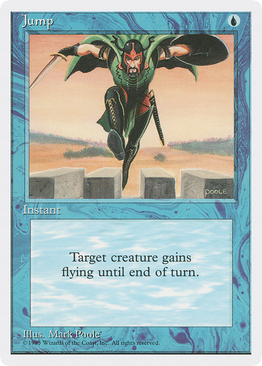 Jump (4ED-) [Fourth Edition] MTG Single Wizards of the Coast