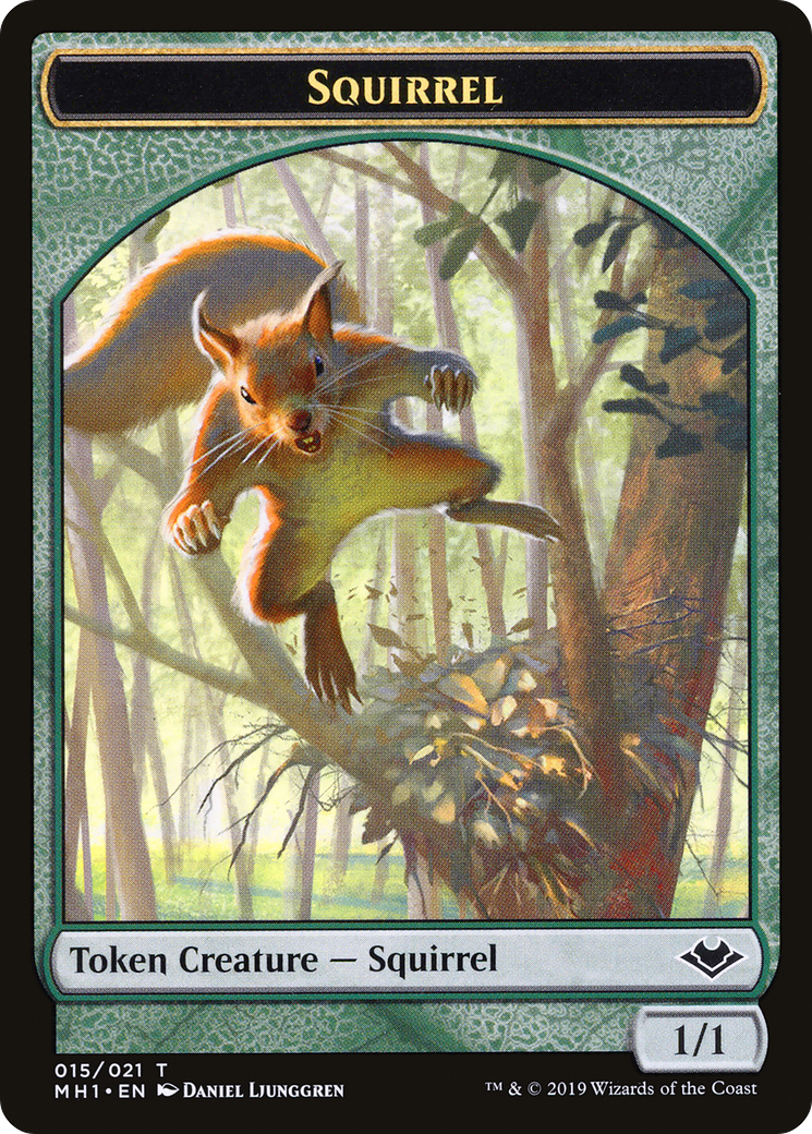 Squirrel (TMH1-015) [Tokens] Modern Horizons Tokens MTG Single Wizards of the Coast