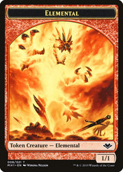 Marit Lage (006) // Elemental (008) Double-Sided Token [Tokens] Modern Horizons Tokens MTG Single Magic: The Gathering