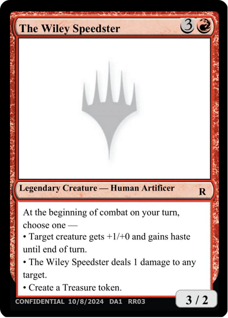 The Wiley Speedster (UNK-RR03) [Misc] Unknown Event MTG Single Wizards of the Coast