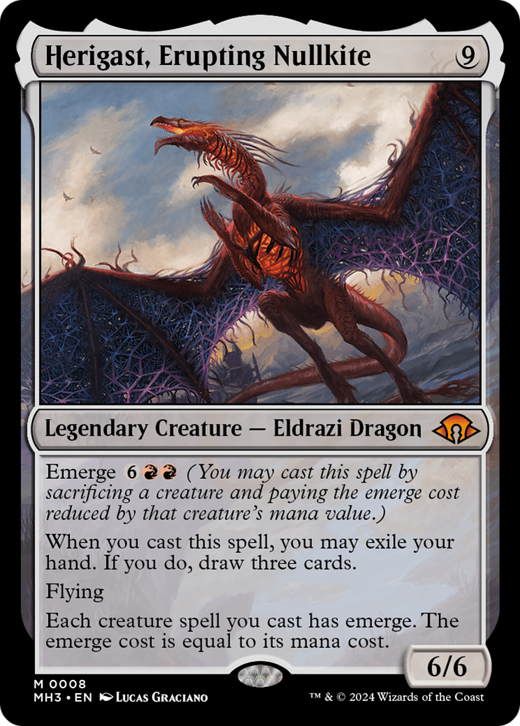 Herigast, Erupting Nullkite (MH3-008) [Modern Horizons 3] MTG Single Modern Horizons 3