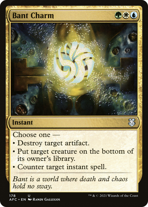 Bant Charm (AFC-178) [Forgotten Realms Commander] MTG Single Wizards of the Coast
