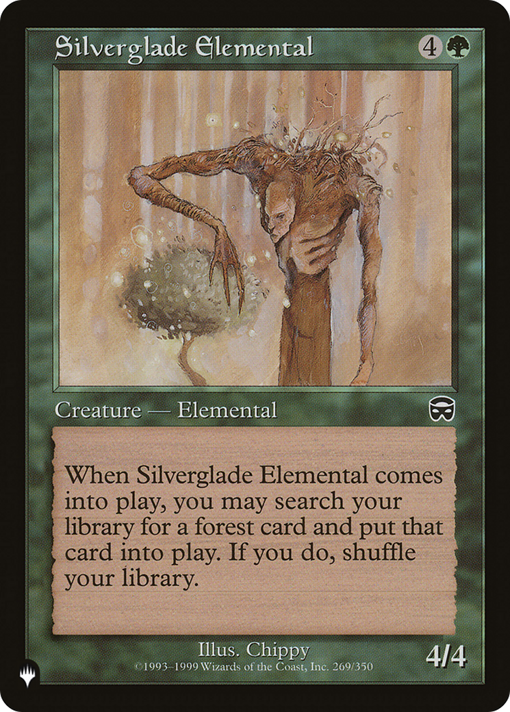 Silverglade Elemental (LIST-MMQ-269) [Mystery Booster] The List MTG Single Wizards of the Coast