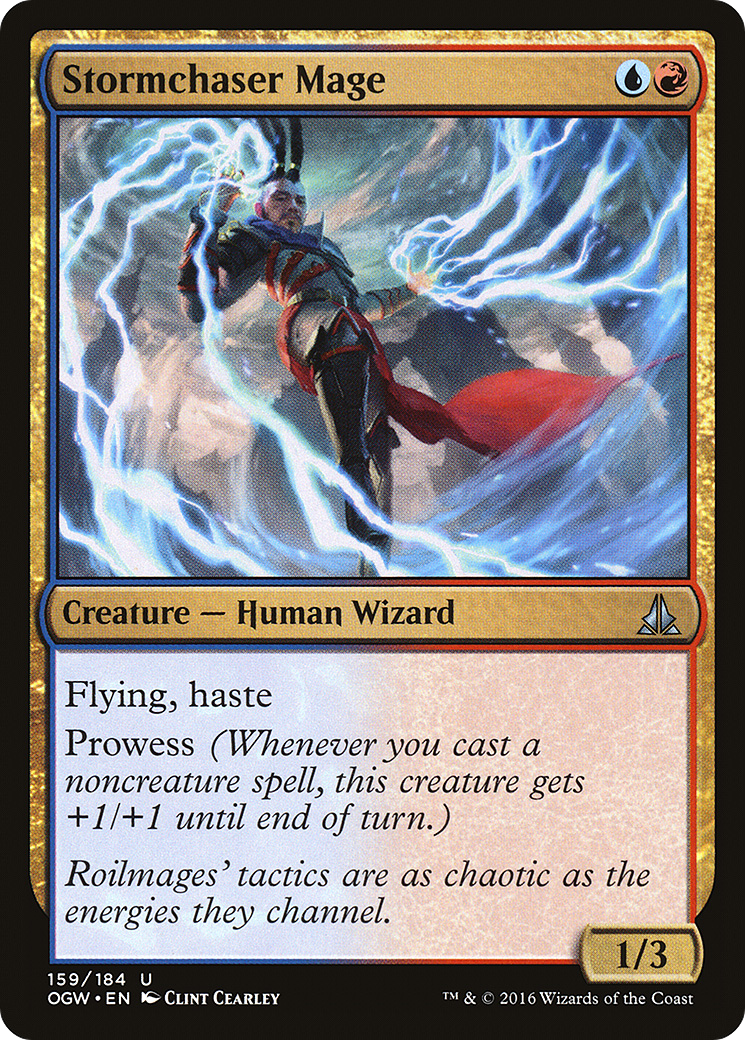 Stormchaser Mage (OGW-159) [Oath of the Gatewatch] Foil MTG Single Wizards of the Coast