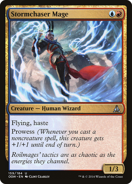 Stormchaser Mage (OGW-159) [Oath of the Gatewatch] Foil MTG Single Wizards of the Coast