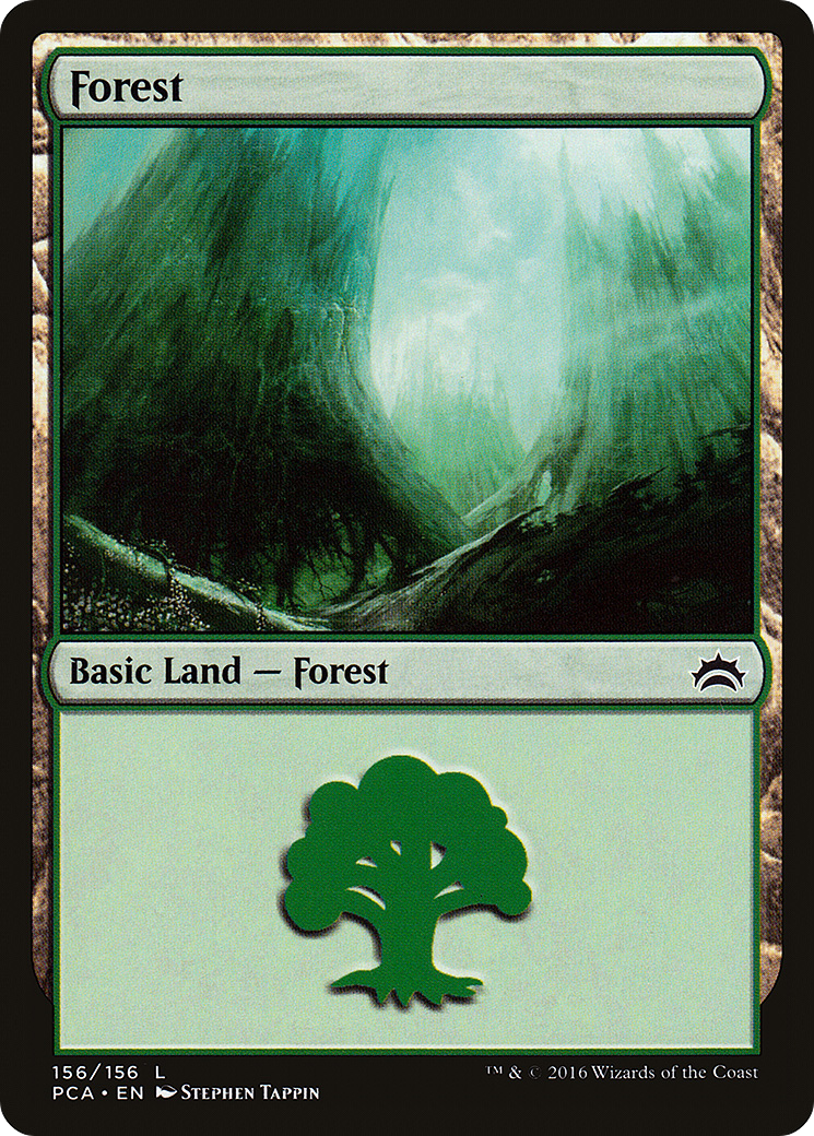 Forest (156) (PCA-156) [Misc] Planechase Anthology MTG Single Wizards of the Coast