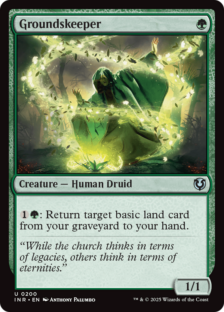 Groundskeeper (INR-200) [Innistrad Remastered] Foil MTG Single Wizards of the Coast