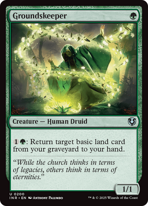 Groundskeeper (INR-200) [Innistrad Remastered] Foil MTG Single Wizards of the Coast
