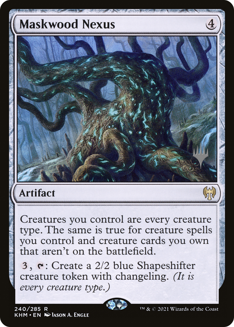 Maskwood Nexus (PPKHM-240) [Kaldheim Promos] MTG Single Wizards of the Coast
