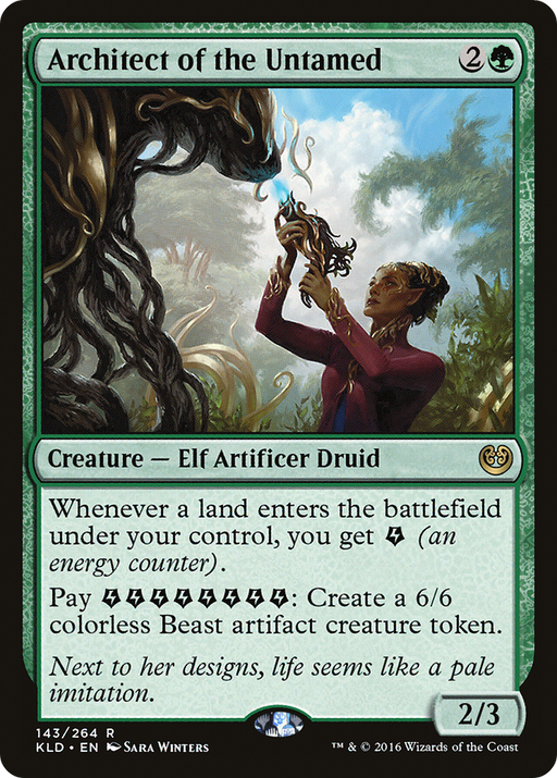 Architect of the Untamed (KLD-143) [Kaladesh] MTG Single Wizards of the Coast