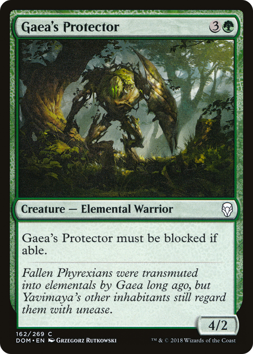 Gaea's Protector (DOM-162) [Dominaria] MTG Single Wizards of the Coast