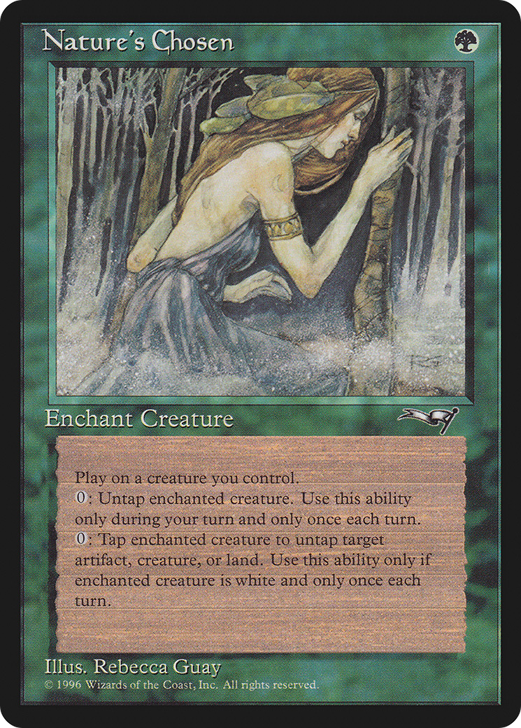Nature's Chosen (ALL-097) [Alliances] MTG Single Wizards of the Coast