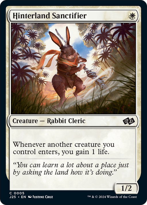 Hinterland Sanctifier (J25-005) [Foundations Jumpstart] MTG Single Wizards of the Coast