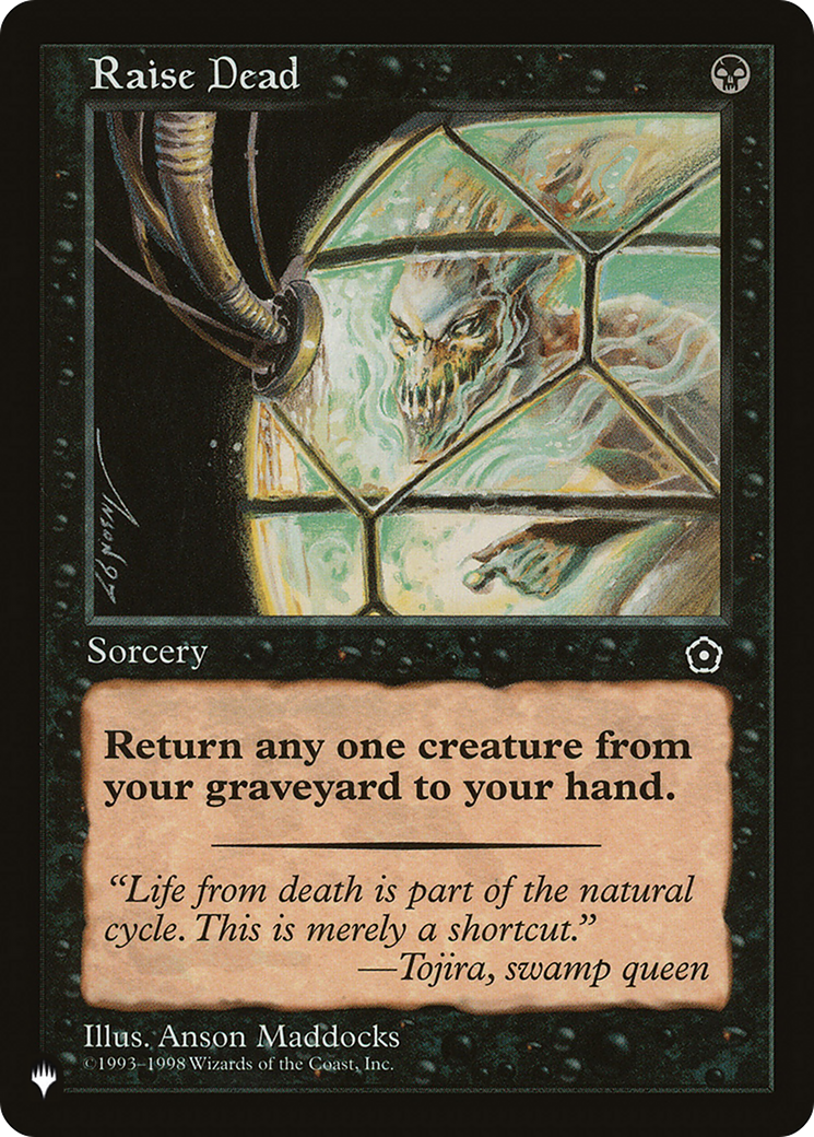 Raise Dead (LIST-P02-86) [Mystery Booster] The List MTG Single Wizards of the Coast