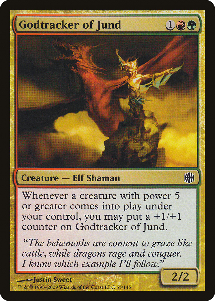 Godtracker of Jund (ARB-055) [Alara Reborn] Foil MTG Single Wizards of the Coast