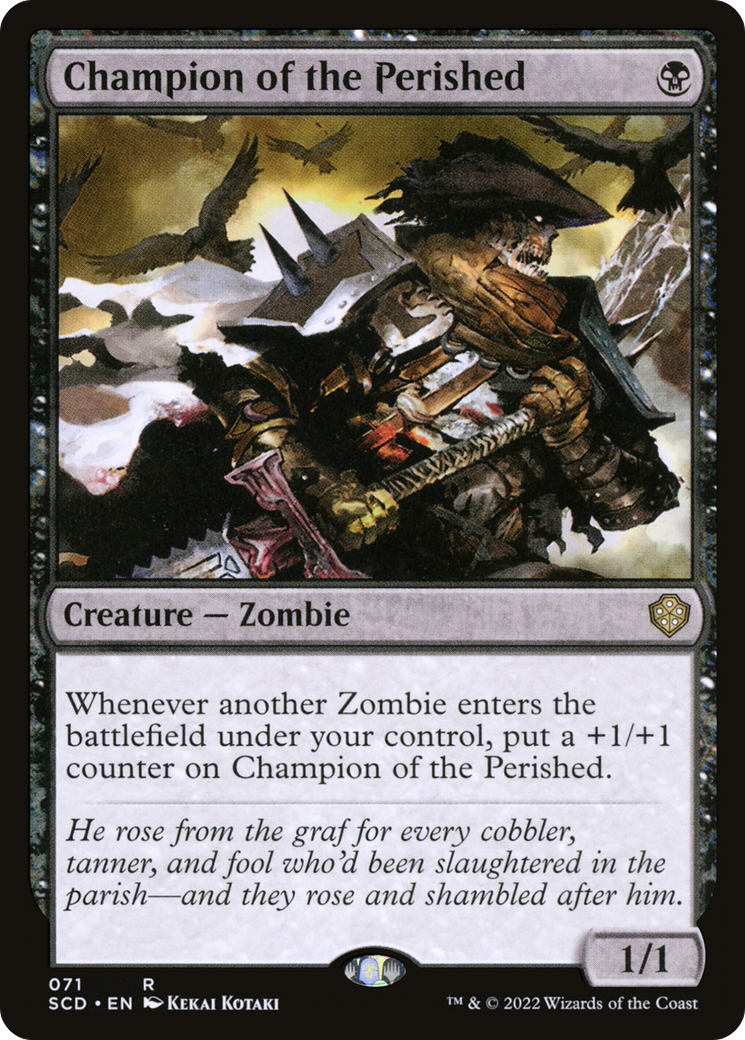 Champion of the Perished (SCD-071) [Starter Commander Decks] MTG Single Wizards of the Coast