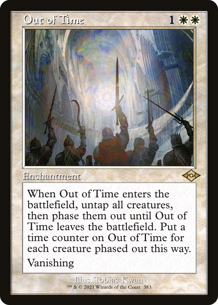 Out of Time (MH2-383) [Modern Horizons 2] MTG Single Modern Horizons 2