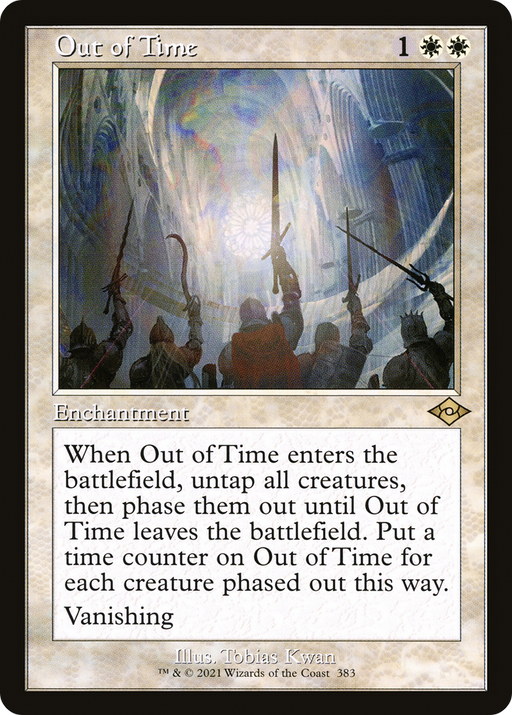 Out of Time (MH2-383) [Modern Horizons 2] MTG Single Modern Horizons 2