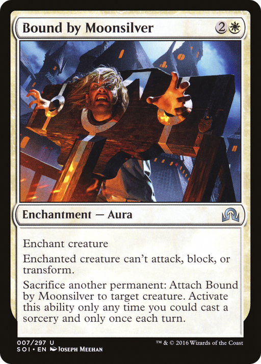 Bound by Moonsilver (SOI-007) [Shadows over Innistrad] MTG Single Wizards of the Coast