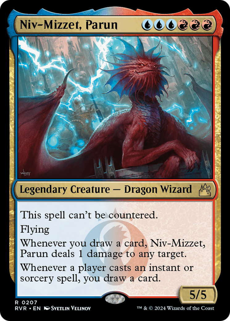 Niv-Mizzet, Parun (RVR-207) [Ravnica Remastered] MTG Single Wizards of the Coast