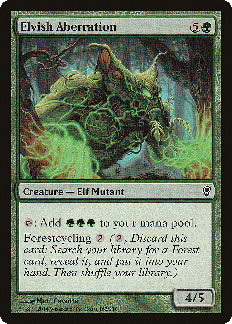 Elvish Aberration (CNS-163) [Conspiracy] Foil MTG Single Wizards of the Coast