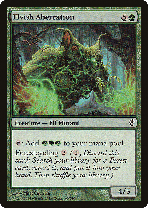 Elvish Aberration (CNS-163) [Conspiracy] MTG Single Wizards of the Coast